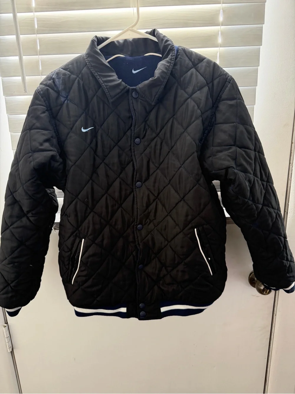 Vintage Nike New York Yankees Reversible Jacket - Youth XL